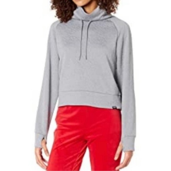 Juicy Couture Sport Cowl Neck Gray Sweater Size L NWT - Picture 8 of 8